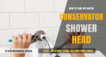 Easy Steps to Remove Your Water Conservatory Shower Head