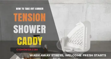 Easy Steps to Remove Corner Tension Shower Caddy Safely