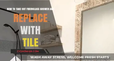 DIY Shower Upgrade: Removing Fiberglass and Installing Tile Step-by-Step