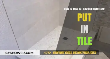 Upgrade Your Bathroom: Removing Shower Inserts and Installing Tile