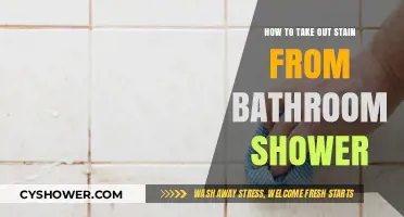 Effective Tips to Remove Stubborn Stains from Your Bathroom Shower