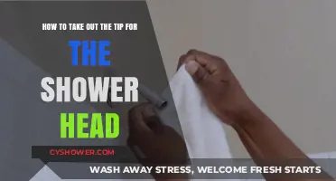 Easy Steps to Remove and Clean Your Shower Head Tip