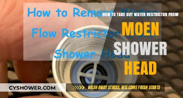 Easy Guide: Removing Water Restrictor from Moen Shower Head