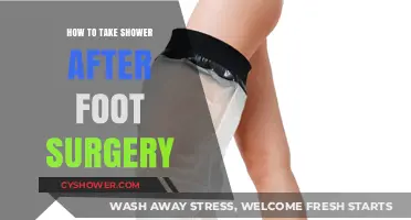 Post-Foot Surgery Shower Guide: Safe, Clean, and Pain-Free Tips