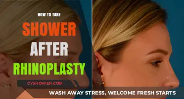 Post-Rhinoplasty Shower Guide: Gentle Steps for Safe Healing and Recovery