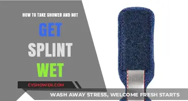 Keep Your Splint Dry: Showering Tips for Injury Recovery