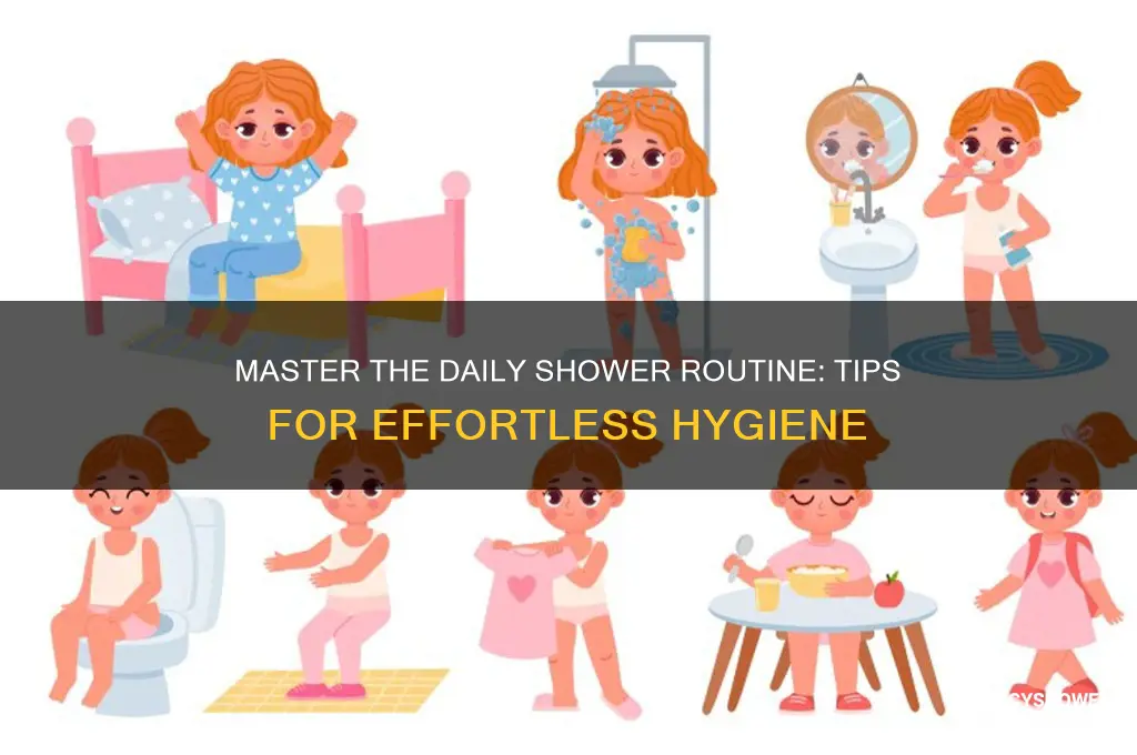 how to take shower everyday