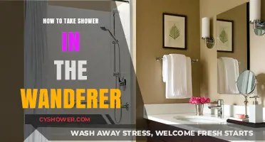 Mastering the Art of Showering in Your Wanderer: Tips and Tricks