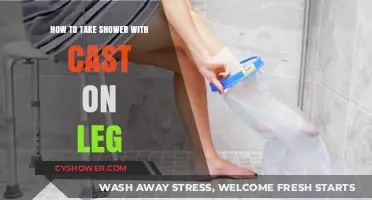 Showering with a Cast: Tips for a Safe and Dry Leg