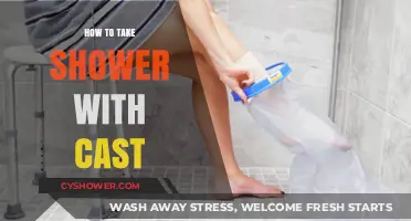 Showering with a Cast: Tips for a Safe and Comfortable Experience