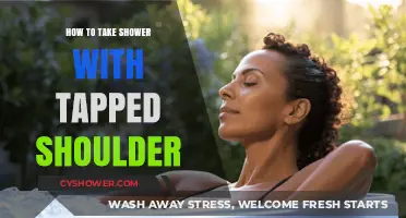 Mastering Showering with a Tapped Shoulder: Tips for Comfort and Ease