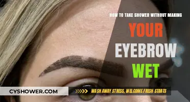 Shower Smart: Keep Your Eyebrows Dry with These Simple Tips