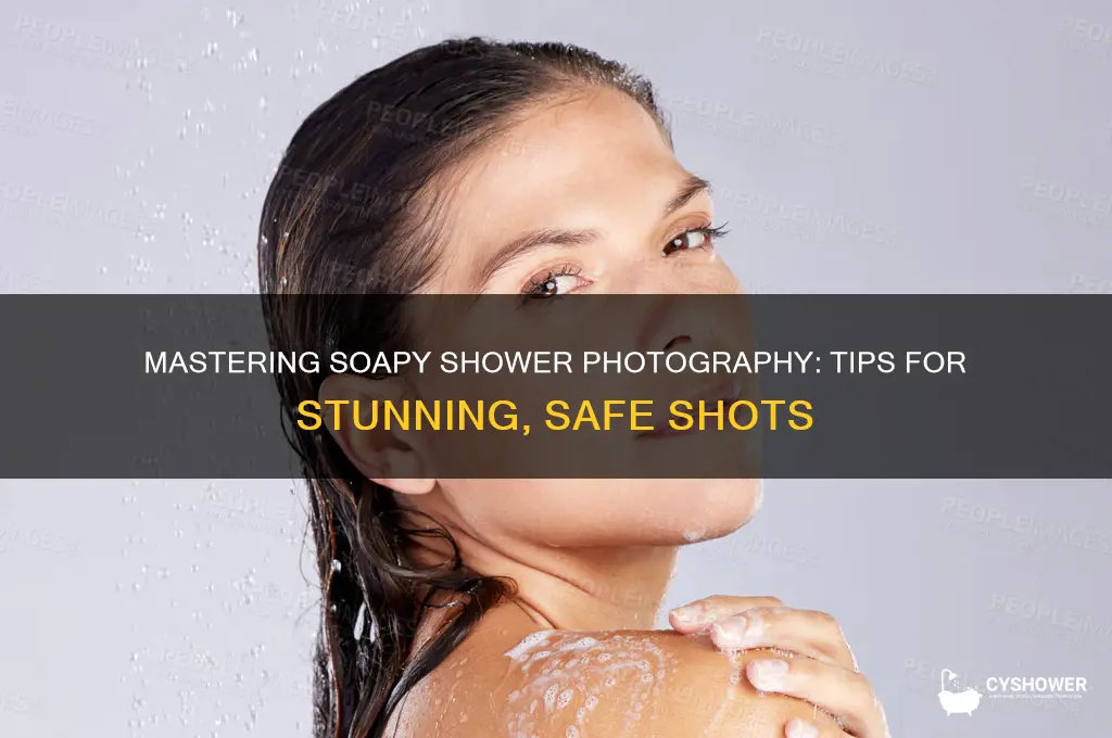 how to take soapy shower pics
