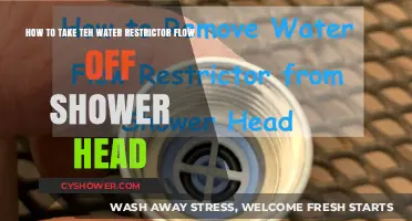 Remove Shower Head Water Restrictor: Easy Steps for Better Water Flow