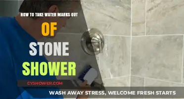 Effective Methods to Remove Water Marks from Stone Showers