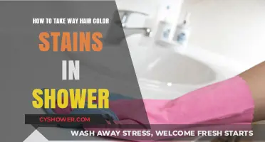 Quick Fixes: Removing Hair Dye Stains from Your Shower Effortlessly