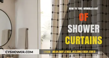 Smooth Shower Curtains: Quick Wrinkle Removal Tips and Tricks