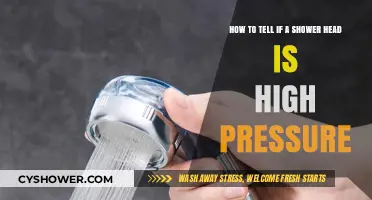 Identifying High-Pressure Shower Heads: A Quick and Easy Guide