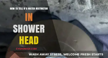 Identifying Water Restrictors in Shower Heads: A Quick Guide