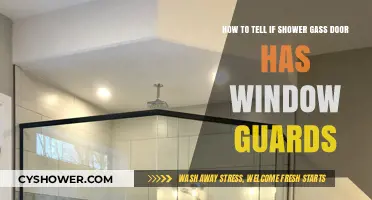 Identifying Window Guards on Your Shower Glass Door: A Quick Guide