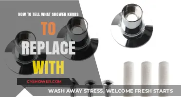 Identifying and Replacing Your Shower Knobs: A Comprehensive Guide