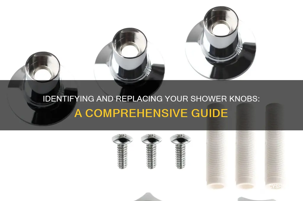 how to tell what shower knobs to replace with