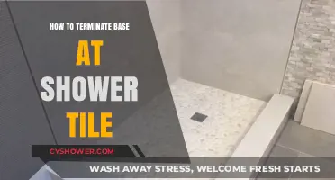 Effective Techniques to Terminate Base at Shower Tile Seamlessly