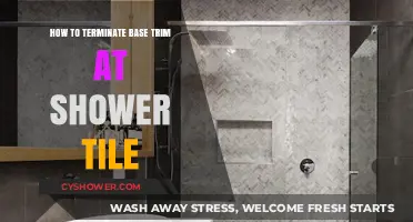 Seamless Shower Tile Trim: Expert Tips for Perfect Base Termination