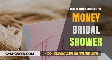 Grateful Gestures: Thoughtful Ways to Thank for Bridal Shower Money Gifts