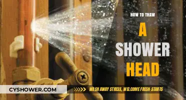Quick Guide to Thawing a Frozen Shower Head Safely
