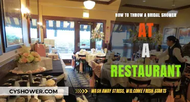 Restaurant Bridal Shower Guide: Tips for a Perfect Celebration