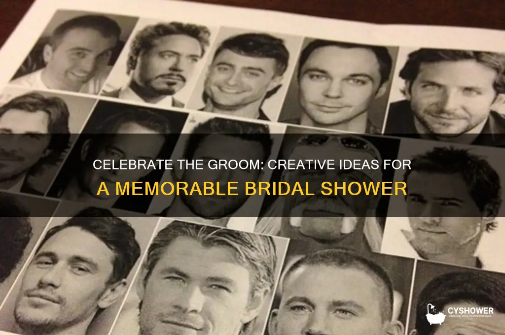 how to throw a bridal shower for a groom