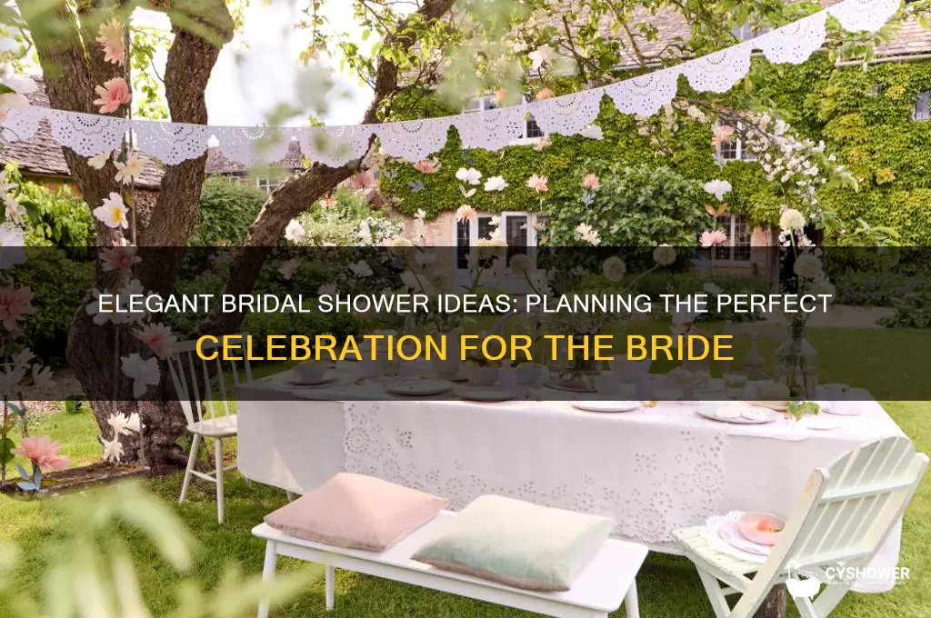 how to throw a bridal shower party