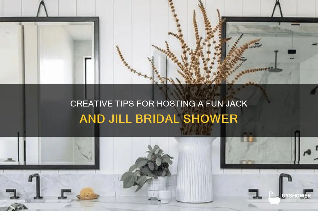 how to throw a jack and jill bridal shower
