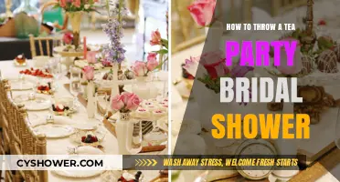 Elegant Tea Party Bridal Shower: Tips for a Perfect Celebration
