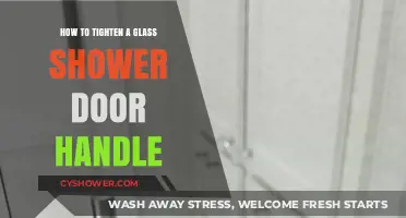 Easy Steps to Secure Your Glass Shower Door Handle