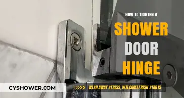 Quick Fix: Tightening Your Shower Door Hinge in Simple Steps