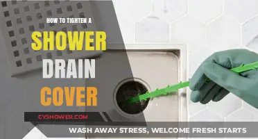 Easy Steps to Securely Tighten Your Shower Drain Cover