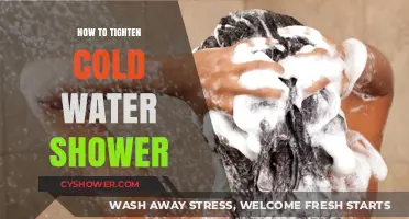 Quick Fixes: Tighten Your Cold Water Shower Easily and Efficiently