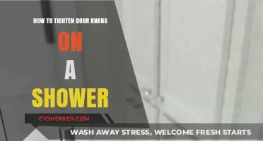 Easy DIY Guide to Tightening Loose Shower Door Knobs