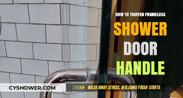 Quick Fix: Tighten Your Frameless Shower Door Handle Easily