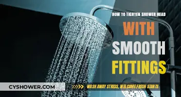 Easy Fixes: Tighten Your Smooth-Fitted Shower Head Securely