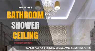 Tiling a Bathroom Shower Ceiling: Step-by-Step Guide for a Waterproof Finish