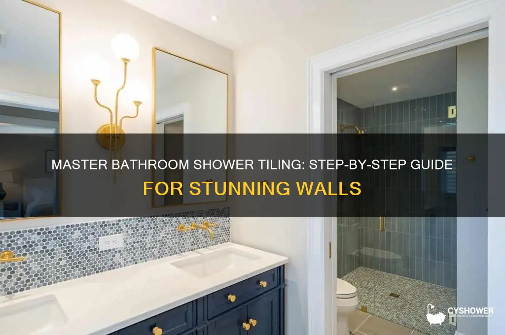 how to tile a bathroom shower wall
