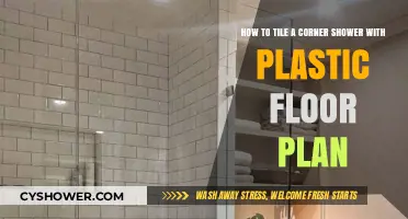 Tiling a Corner Shower: Step-by-Step Guide with Plastic Floor Plan
