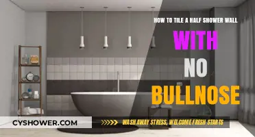 Tiling a Half Shower Wall: Creative Alternatives to Bullnose Edges