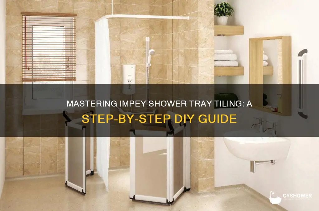 how to tile a impey shower tray