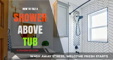 Master Shower Tiling: Step-by-Step Guide for Above-Tub Installation