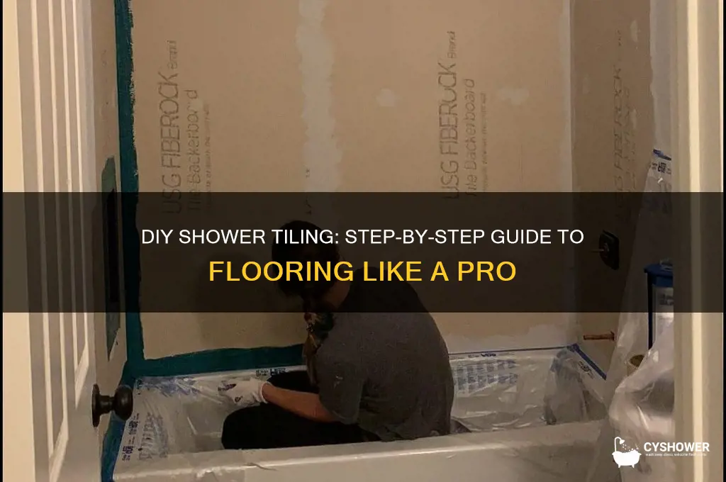 how to tile a shower floor elf