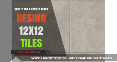 Mastering Shower Floor Tiling: Step-by-Step Guide with 12x12 Tiles